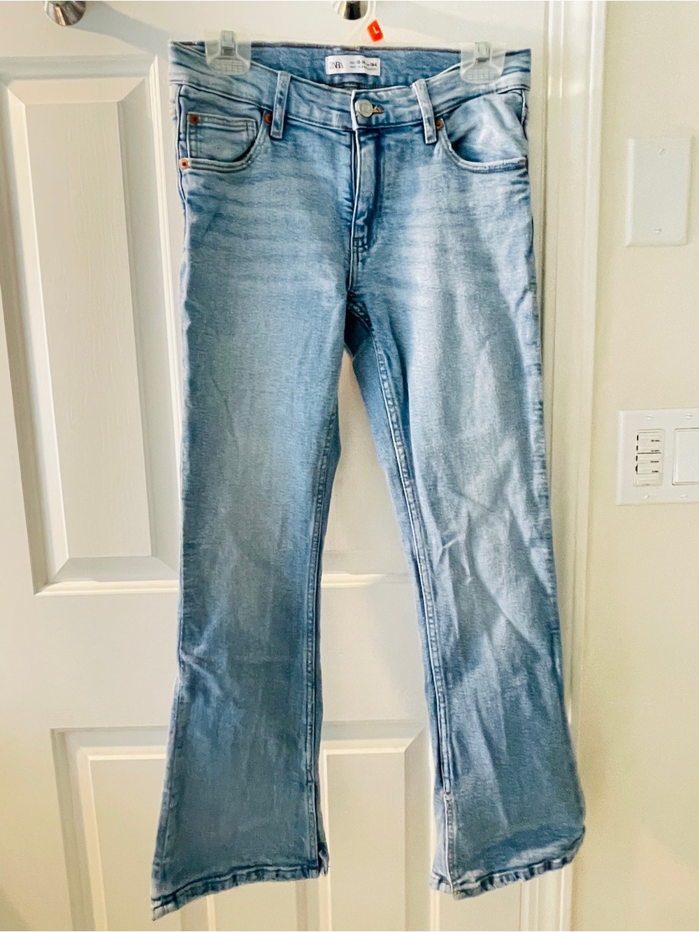 Light Wash Kids Bootcut Jeans